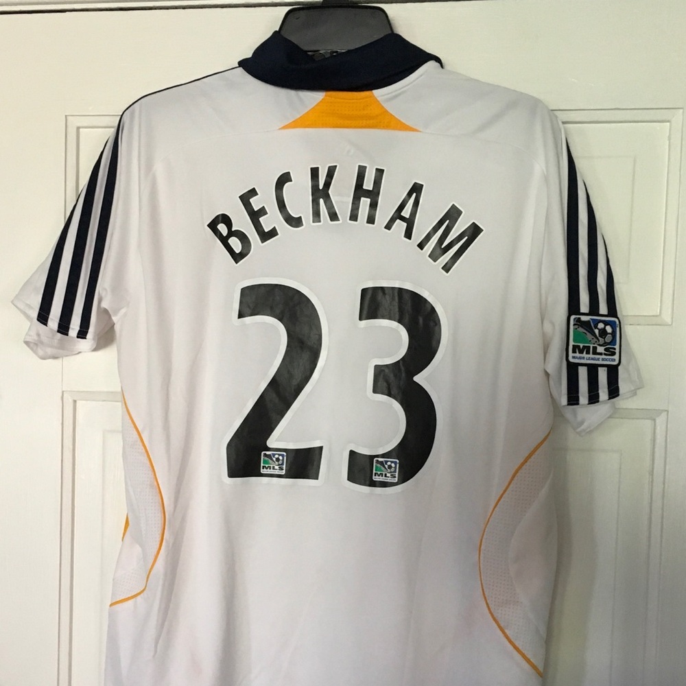 ADIDAS David Beckham galaxy jersey